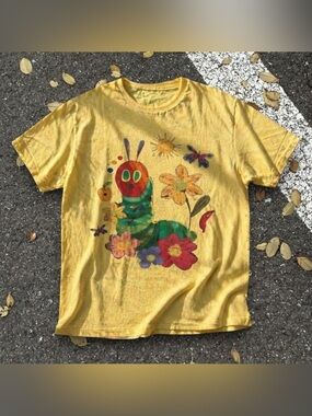 Gildan Caterpillar Floral Graphic T-Shirt Daisy For Unisex